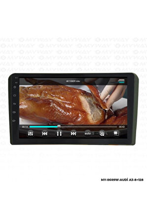 AUDİ A3 ANDROİD 12 MULTİMEDYA CARPLAY 4GB RAM+64GB HDD NAVİGASYON EKRAN