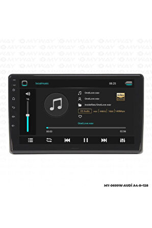 AUDİ A4 ANDROİD 12 MULTİMEDYA CARPLAY 4GB RAM+64GB HDD NAVİGASYON EKRAN