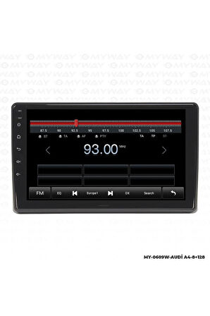 AUDİ A4 ANDROİD 12 MULTİMEDYA CARPLAY 4GB RAM+64GB HDD NAVİGASYON EKRAN