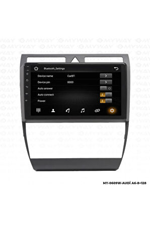 AUDİ A6 ANDROİD 12 MULTİMEDYA CARPLAY 4GB RAM+64GB HDD NAVİGASYON EKRAN