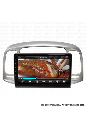 HYUNDAİ ACCENT ERA Uyumlu 12 MULTİMEDYA CARPLAY 4GB RAM+64GB HDD NAVİGASYON EKRAN