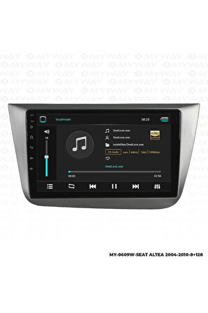 SEAT ALTEA ANDROİD 12 MULTİMEDYA CARPLAY 4GB RAM+64GB HDD NAVİGASYON EKRAN