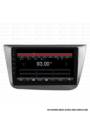 SEAT ALTEA ANDROİD 12 MULTİMEDYA CARPLAY 4GB RAM+64GB HDD NAVİGASYON EKRAN