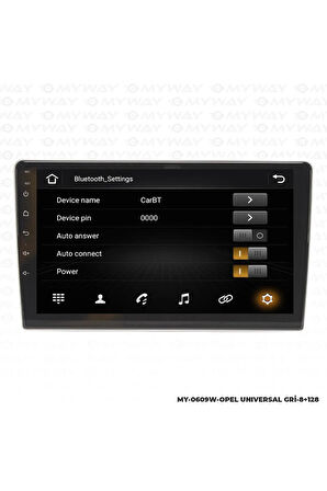 OPEL ANTARA ANDROİD 12 MULTİMEDYA CARPLAY 4GB RAM+64GB HDD NAVİGASYON OEM EKRAN