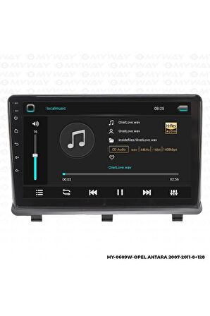 OPEL ANTARA ANDROİD 12 MULTİMEDYA CARPLAY 4GB RAM+64GB HDD NAVİGASYON EKRAN