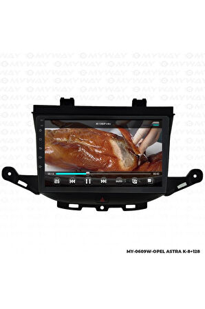 OPEL ASTRA K ANDROİD 12 MULTİMEDYA CARPLAY 4GB RAM+64GB HDD NAVİGASYON EKRAN