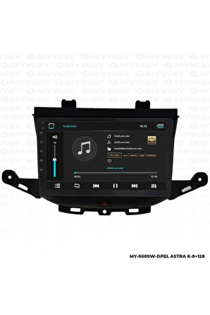 OPEL ASTRA K ANDROİD 12 MULTİMEDYA CARPLAY 4GB RAM+64GB HDD NAVİGASYON EKRAN
