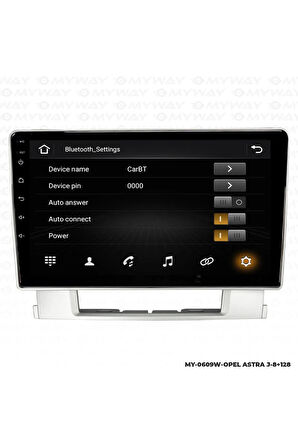 OPEL ASTRA J ANDROİD 12 MULTİMEDYA CARPLAY 4GB RAM+64GB HDD NAVİGASYON EKRAN