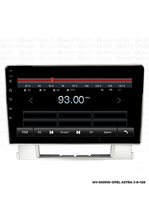 OPEL ASTRA J ANDROİD 12 MULTİMEDYA CARPLAY 4GB RAM+64GB HDD NAVİGASYON EKRAN