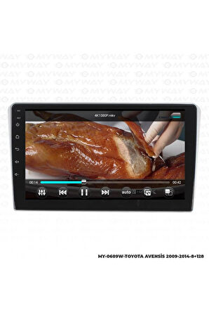 TOYOTA AVENSİS ANDROİD 12 MULTİMEDYA CARPLAY 4GB RAM+64GB HDD 2009-2014 NAVİGASYON EKRAN