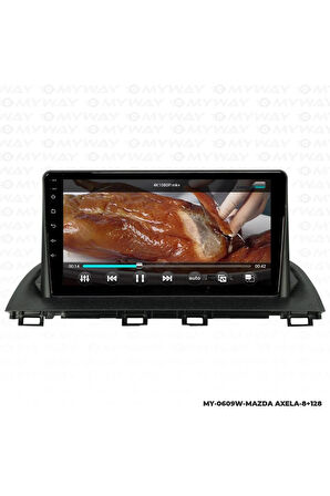 MAZDA AXELA ANDROİD 12 MULTİMEDYA CARPLAY 4GB RAM+64GB HDD NAVİGASYON EKRAN