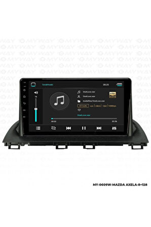 MAZDA AXELA ANDROİD 12 MULTİMEDYA CARPLAY 4GB RAM+64GB HDD NAVİGASYON EKRAN