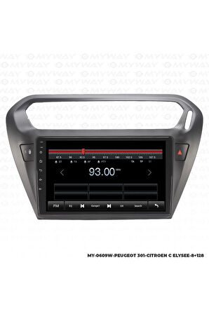 CİTROEN C ELYSEE ANDROİD 12 MULTİMEDYA CARPLAY 4GB RAM+64GB HDD NAVİGASYON EKRAN