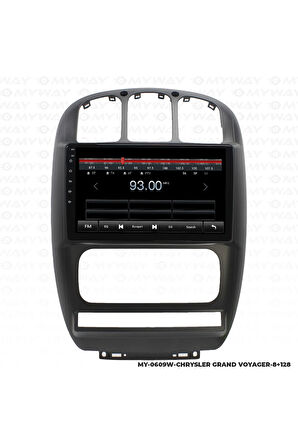 CHRYSLER GRAND VOYAGER ANDROİD 12 MULTİMEDYA CARPLAY 4GB RAM+64GB HDD NAVİGASYON EKRAN