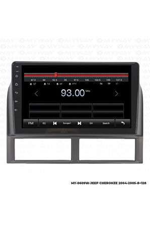 JEEP CHEROKEE ANDROİD 12 MULTİMEDYA CARPLAY 4GB RAM+64GB HDD 2004-2005 NAVİGASYON EKRAN