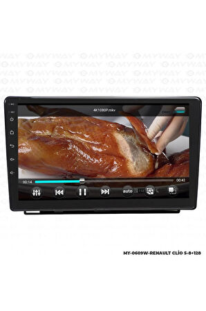 RENAULT CLİO 5 ANDROİD 12 MULTİMEDYA CARPLAY 4GB RAM+64GB HDD NAVİGASYON EKRAN