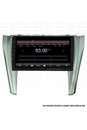 TOYOTA CAMRY ANDROİD 12 MULTİMEDYA CARPLAY 4GB RAM+64GB HDD NAVİGASYON EKRAN