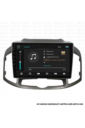 CHEVROLET CAPTİVA ANDROİD 12 MULTİMEDYA CARPLAY 4GB RAM+64GB HDD 2013-2017 NAVİGASYON EKRAN