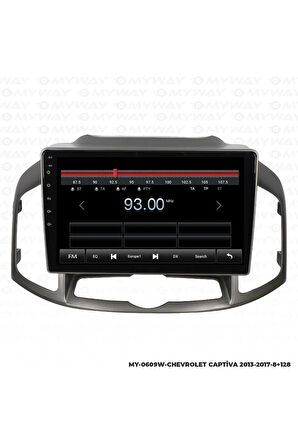 CHEVROLET CAPTİVA ANDROİD 12 MULTİMEDYA CARPLAY 4GB RAM+64GB HDD 2013-2017 NAVİGASYON EKRAN