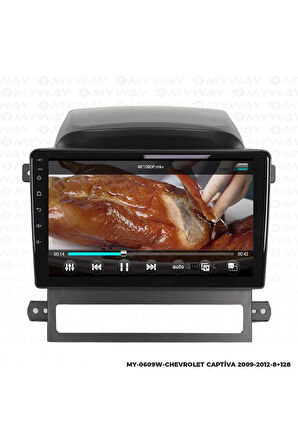 Chevrolet Captiva Android Carplay Multimedya Navigasyon Ekran Teyp 4gb+64gb