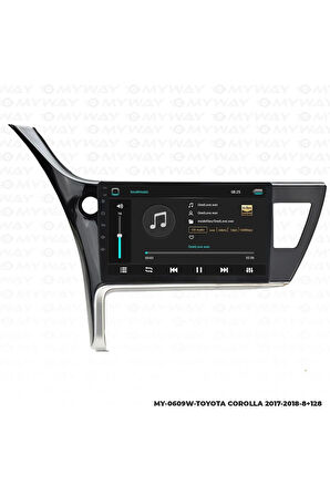 TOYOTA COROLLA ANDROİD 12 MULTİMEDYA CARPLAY 4GB RAM+64GB HDD 2017-2018 NAVİGASYON EKRAN
