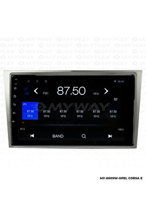 OPEL CORSA E ANDROİD 12 MULTİMEDYA CARPLAY 4GB RAM+64GB HDD NAVİGASYON EKRAN
