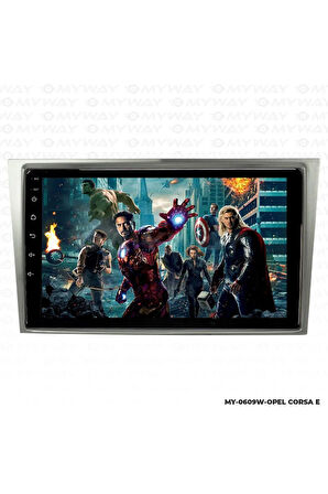 OPEL CORSA E ANDROİD 12 MULTİMEDYA CARPLAY 4GB RAM+64GB HDD NAVİGASYON EKRAN
