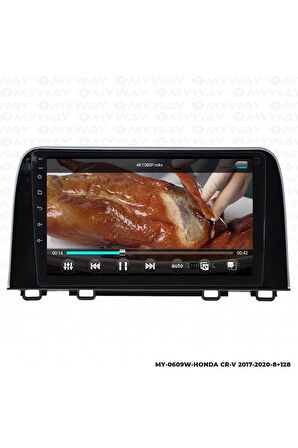 HONDA CR-V ANDROİD 12 MULTİMEDYA CARPLAY 4GB RAM+64GB HDD 2017-2020 NAVİGASYON EKRAN