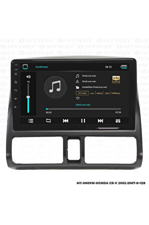 HONDA CR-V ANDROİD 12 MULTİMEDYA CARPLAY 4GB RAM+64GB HDD 2002-2007 NAVİGASYON EKRAN