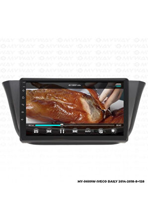 İVECO DAİLY ANDROİD 12 MULTİMEDYA CARPLAY 4GB RAM+64GB HDD NAVİGASYON EKRAN