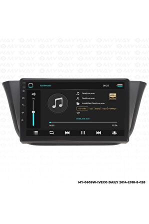 İVECO DAİLY ANDROİD 12 MULTİMEDYA CARPLAY 4GB RAM+64GB HDD NAVİGASYON EKRAN