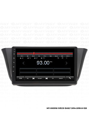 İVECO DAİLY ANDROİD 12 MULTİMEDYA CARPLAY 4GB RAM+64GB HDD NAVİGASYON EKRAN