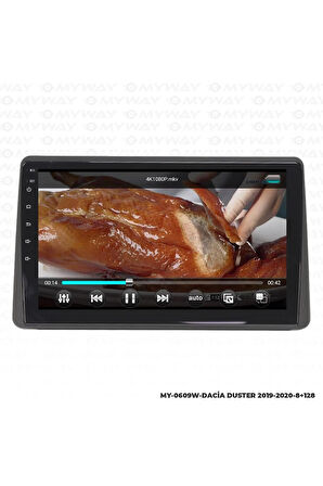 DACİA DUSTER ANDROİD 12 MULTİMEDYA CARPLAY 4GB RAM+64GB HDD 2019-2021 NAVİGASYON EKRAN