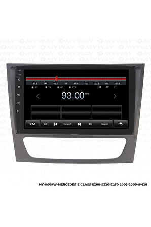 MERCEDES E200 ANDROİD 12 MULTİMEDYA CARPLAY 4GB RAM+64GB HDD NAVİGASYON EKRAN