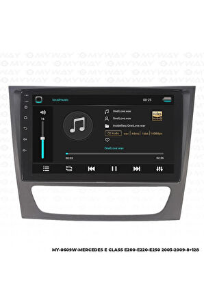 MERCEDES E220 ANDROİD 12 MULTİMEDYA CARPLAY 4GB RAM+64GB HDD NAVİGASYON EKRAN