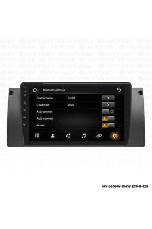 BMW E39 ANDROİD 12 MULTİMEDYA CARPLAY 4GB RAM+64GB HDD NAVİGASYON EKRAN