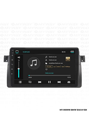 BMW E46 ANDROİD 12 MULTİMEDYA CARPLAY 4GB RAM+64GB HDD NAVİGASYON EKRAN