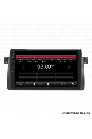 BMW E46 ANDROİD 12 MULTİMEDYA CARPLAY 4GB RAM+64GB HDD NAVİGASYON EKRAN