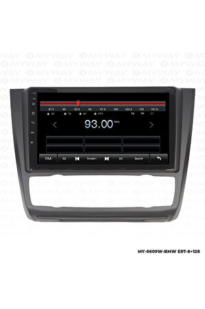 BMW E87 ANDROİD 12 MULTİMEDYA CARPLAY 4GB RAM+64GB HDD NAVİGASYON EKRAN