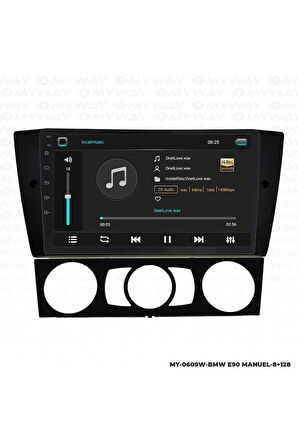 BMW E90 ANDROİD 12 MULTİMEDYA CARPLAY 4GB RAM+64GB HDD MANUEL NAVİGASYON EKRAN