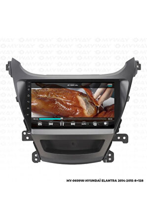 HYUNDAİ ELANTRA ANDROİD 12 Uyumlu MULTİMEDYA CARPLAY 4GB RAM+64GB HDD 2014-2015 NAVİGASYON