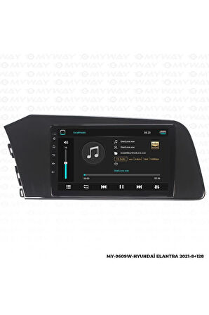 HYUNDAİ ELANTRA Uyumlu ANDROİD 12 MULTİMEDYA CARPLAY 4GB RAM+64GB HDD 2021 NAVİGASYON EKRAN