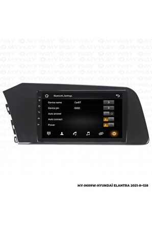 HYUNDAİ ELANTRA Uyumlu ANDROİD 12 MULTİMEDYA CARPLAY 4GB RAM+64GB HDD 2021 NAVİGASYON EKRAN