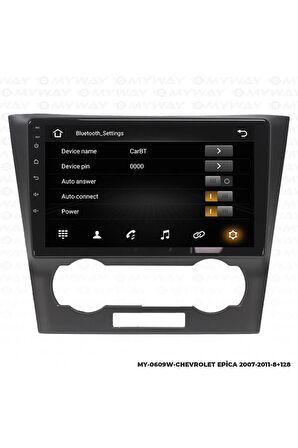 CHEVROLET EPİCA ANDROİD 12 MULTİMEDYA CARPLAY 4GB RAM+64GB HDD NAVİGASYON EKRAN