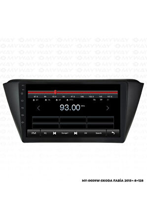 SKODA FABİA ANDROİD 12 MULTİMEDYA CARPLAY 4GB RAM+64GB HDD NAVİGASYON EKRAN