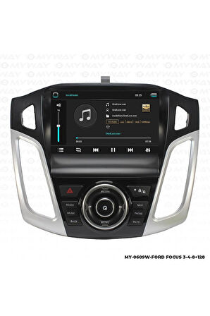 FORD FOCUS 3 ANDROİD 12 MULTİMEDYA CARPLAY 4GB RAM+64GB HDD NAVİGASYON EKRAN