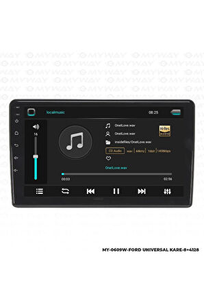 FORD FİESTA ANDROİD 12 MULTİMEDYA CARPLAY 4GB RAM+64GB HDD 2006-2008 NAVİGASYON EKRAN