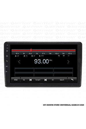 FORD FİESTA ANDROİD 12 MULTİMEDYA CARPLAY 4GB RAM+64GB HDD 2006-2008 NAVİGASYON EKRAN