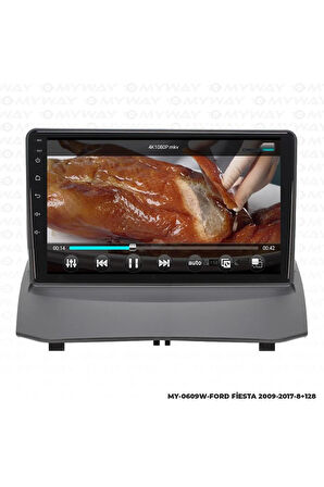 FORD FİESTA ANDROİD 12 MULTİMEDYA CARPLAY 4GB RAM+64GB HDD 2009-2012 NAVİGASYON EKRAN