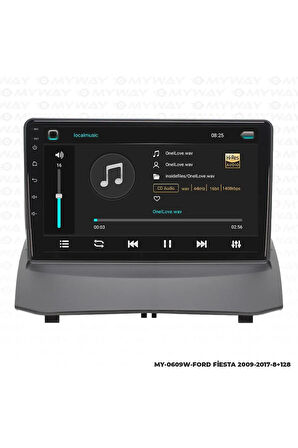 FORD FİESTA ANDROİD 12 MULTİMEDYA CARPLAY 4GB RAM+64GB HDD 2009-2012 NAVİGASYON EKRAN
